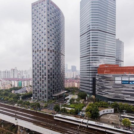 New Space-Time Zhongli Hotel Apartment Shanghai Exteriör bild