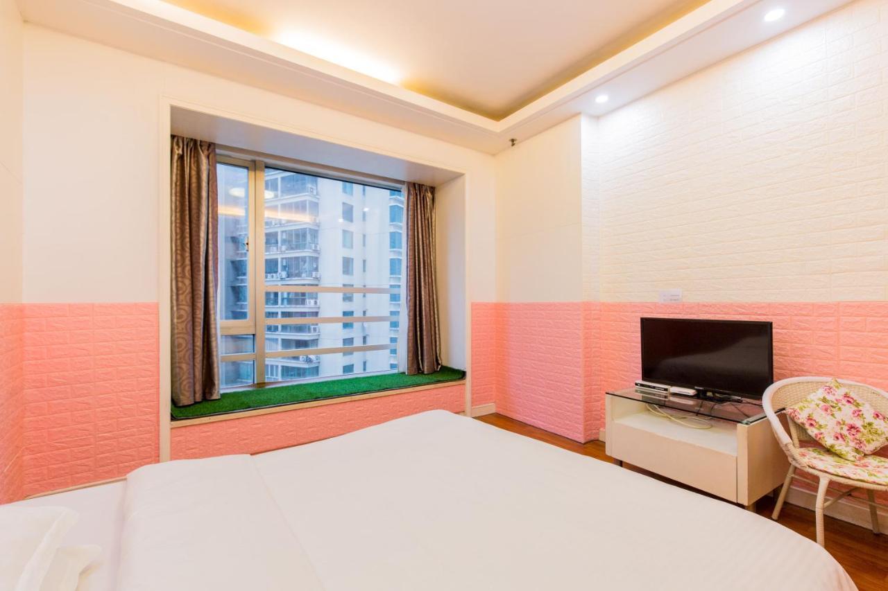 New Space-Time Zhongli Hotel Apartment Shanghai Exteriör bild