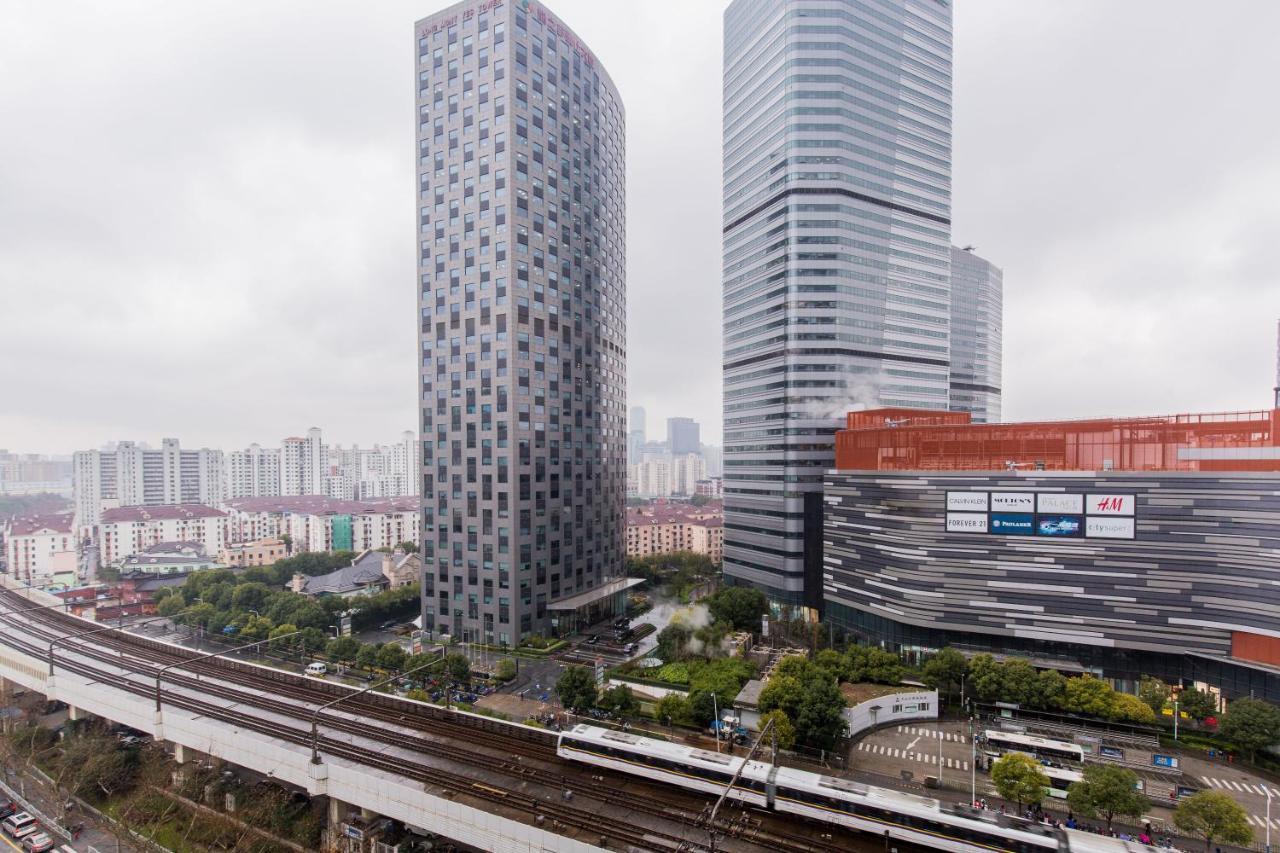 New Space-Time Zhongli Hotel Apartment Shanghai Exteriör bild