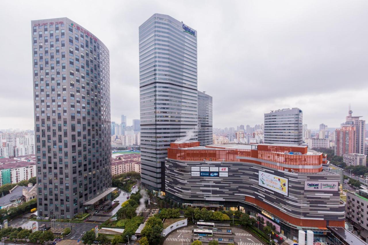 New Space-Time Zhongli Hotel Apartment Shanghai Exteriör bild