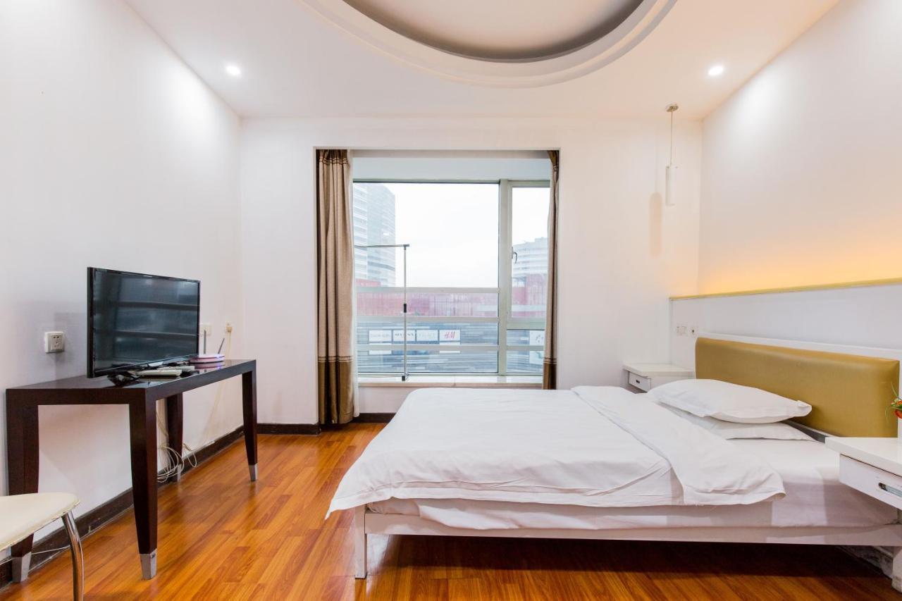 New Space-Time Zhongli Hotel Apartment Shanghai Exteriör bild