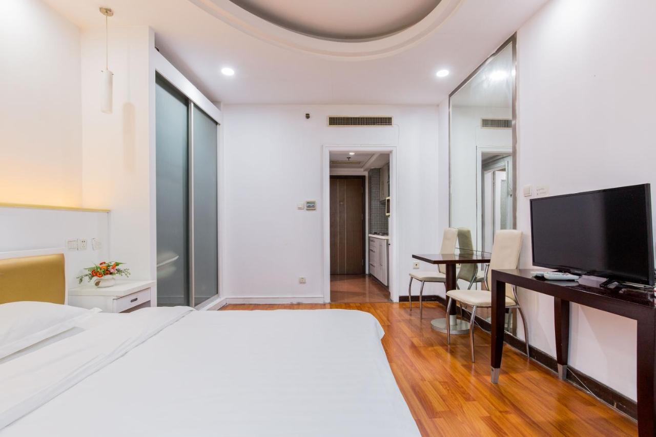 New Space-Time Zhongli Hotel Apartment Shanghai Exteriör bild