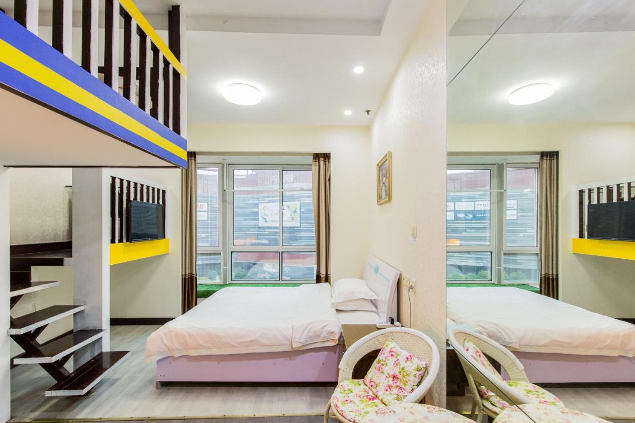 New Space-Time Zhongli Hotel Apartment Shanghai Exteriör bild