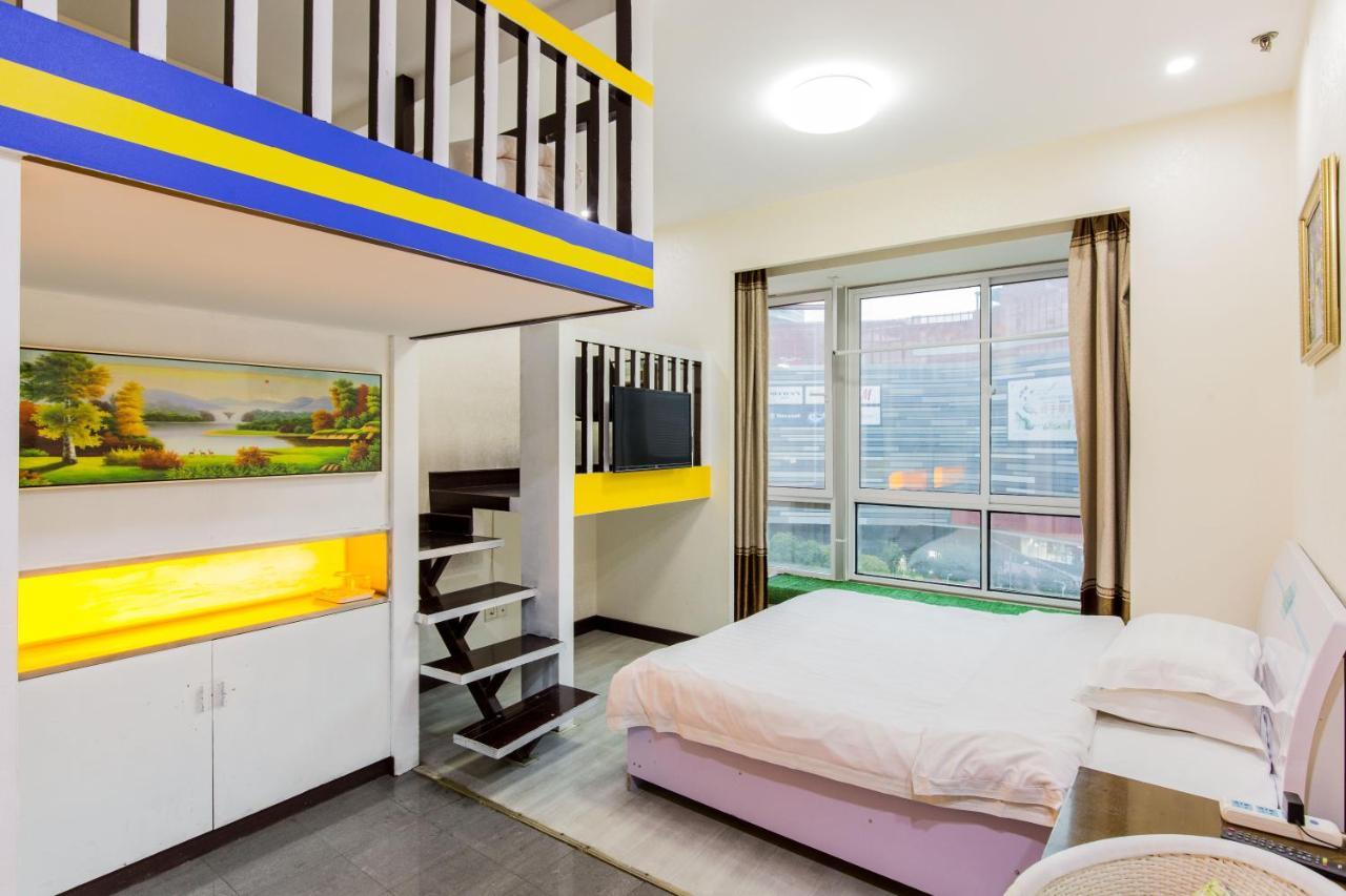 New Space-Time Zhongli Hotel Apartment Shanghai Exteriör bild
