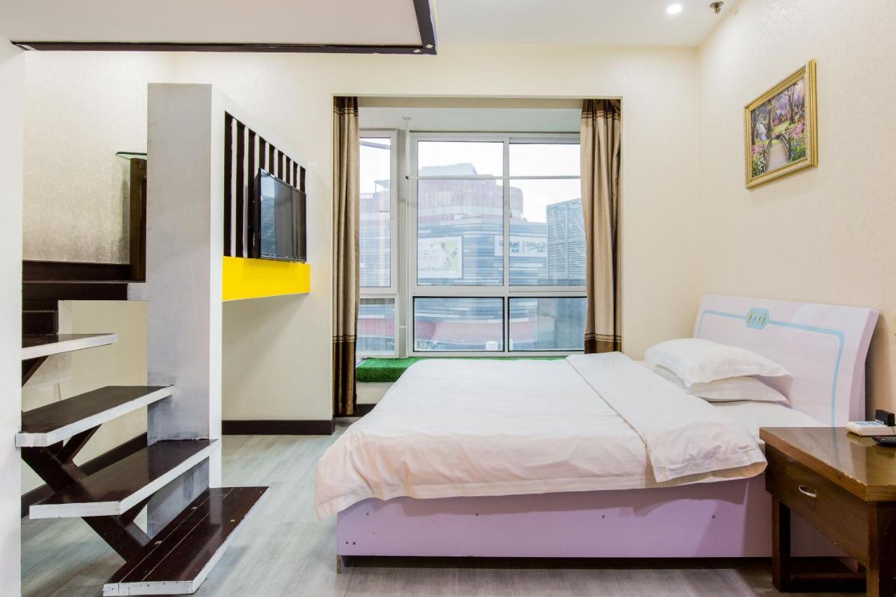 New Space-Time Zhongli Hotel Apartment Shanghai Exteriör bild
