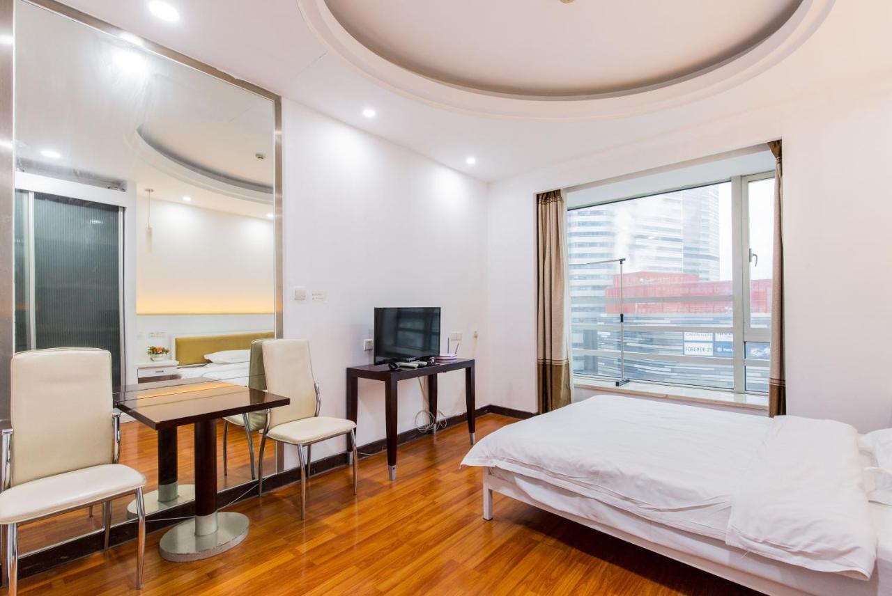New Space-Time Zhongli Hotel Apartment Shanghai Exteriör bild