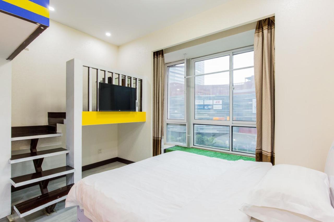 New Space-Time Zhongli Hotel Apartment Shanghai Exteriör bild
